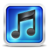 iTunes 10 Blue Rounded